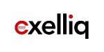 exelliq logo białe tło