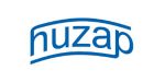 huzap logo białe tło